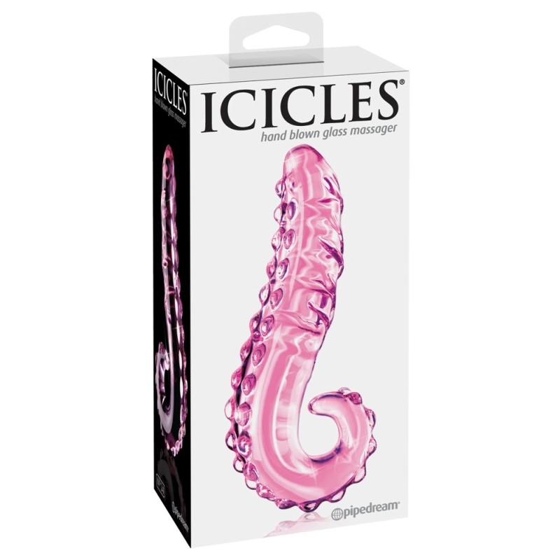 Icicles - Zakrzywione Szklane Dildo Idealne Do Masażu